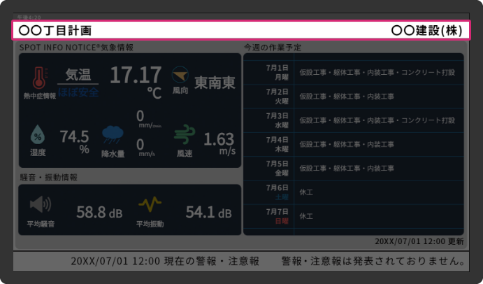 多種多様なコンテンツの配信
