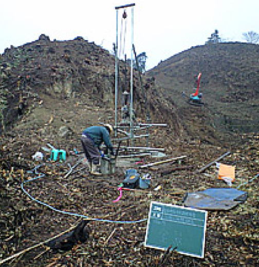 ボーリング調査